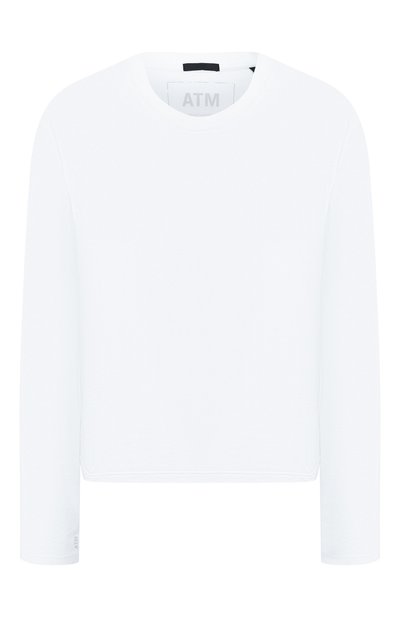 Хлопковый лонгслив ATM ANTHONY THOMAS MELILLO, арт. AW1323-GAB, фото 1