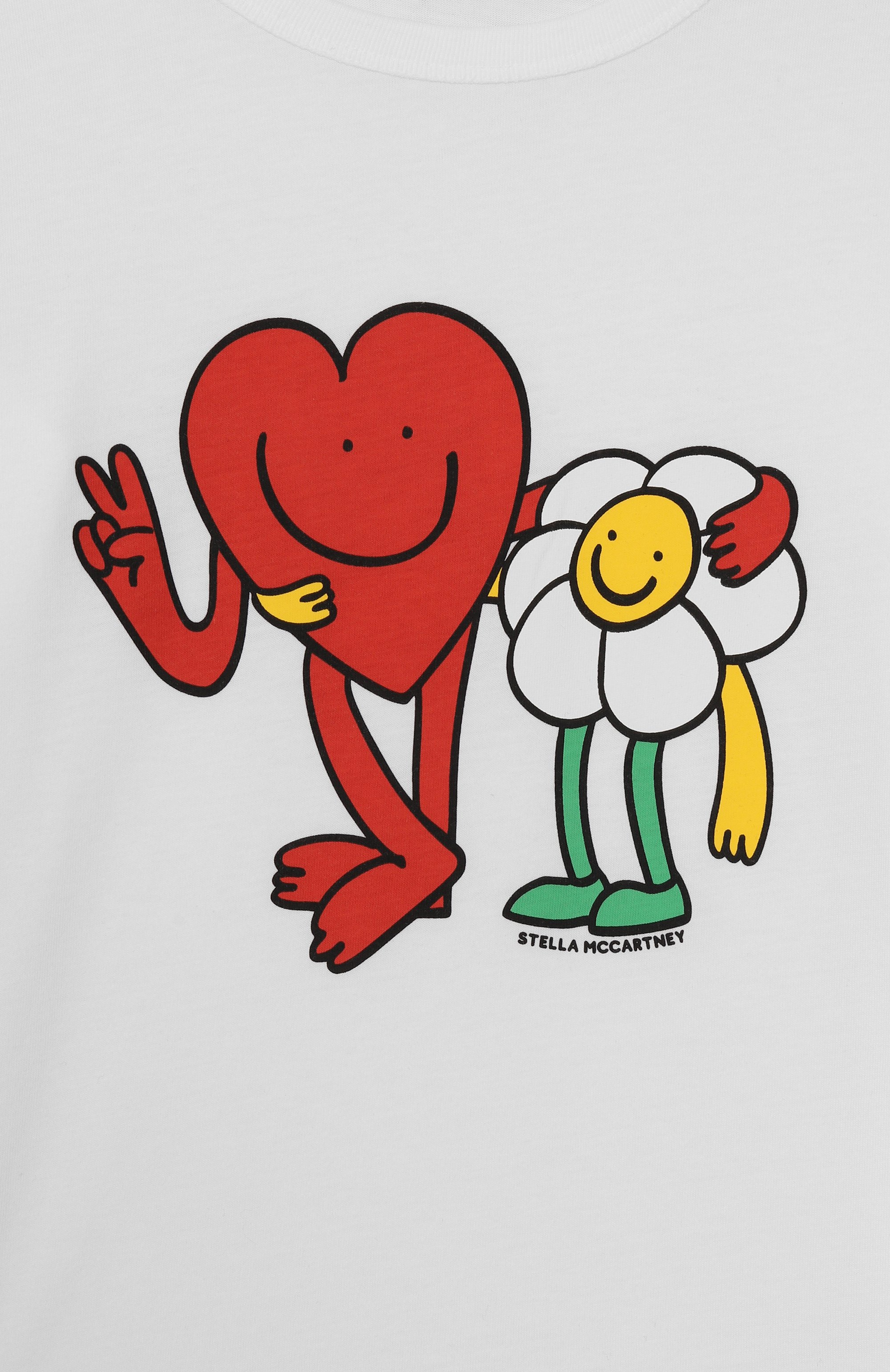 Хлопковая футболка STELLA MCCARTNEY, арт. TX8A41, фото 3