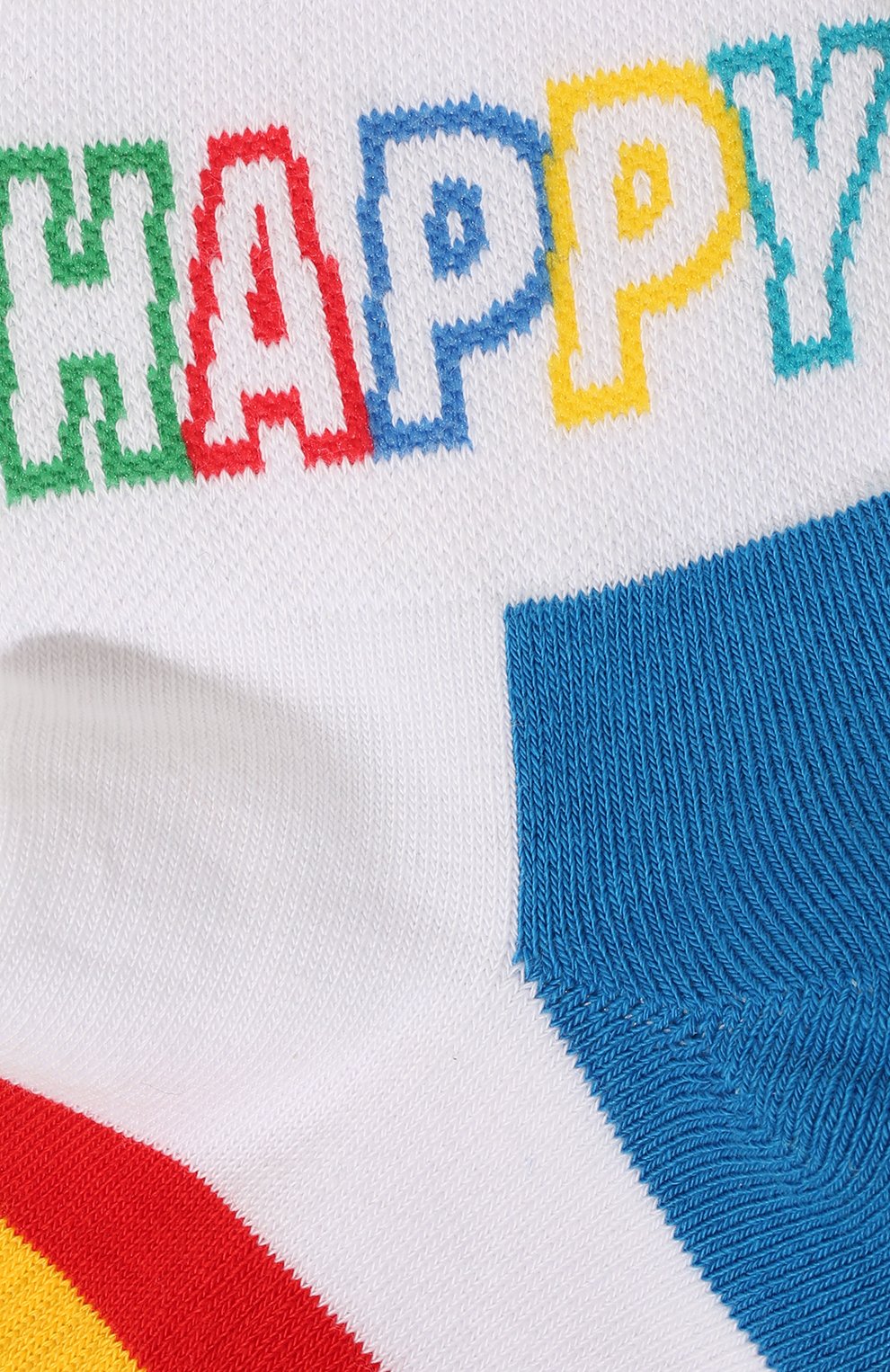 Носки rainbow stripe 1/4 crew HAPPY SOCKS разноцветного цвета по цене 790 руб., арт. ATSTR13, фото 2 Носки rainbow stripe 1/4 crew HAPPY SOCKS, арт. ATSTR13, фото 2