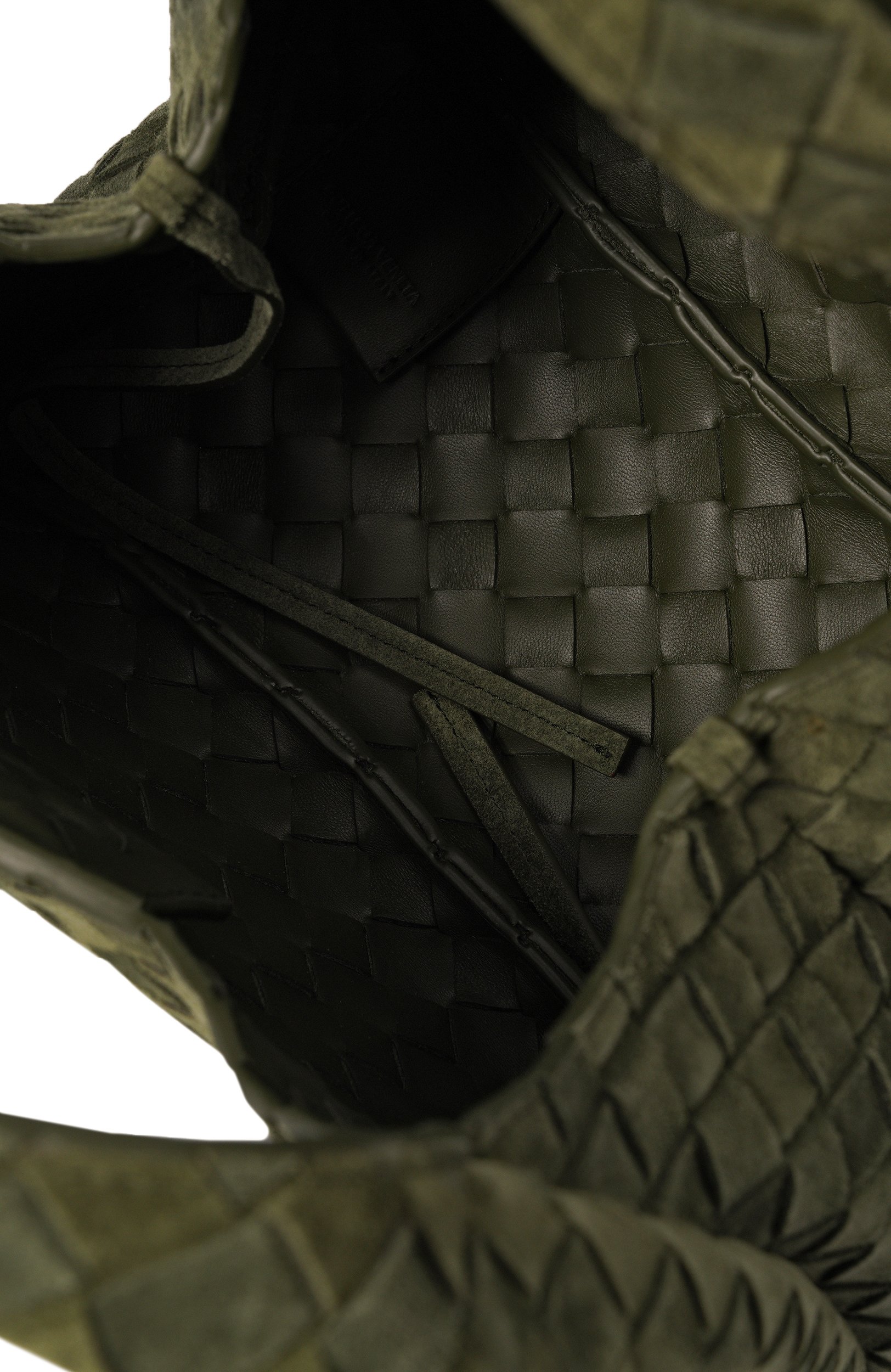 Сумка campana small BOTTEGA VENETA хаки цвета по цене 459500 руб., арт. 854248/V5ZZ0, фото 6 Сумка campana small BOTTEGA VENETA, арт. 854248/V5ZZ0, фото 6