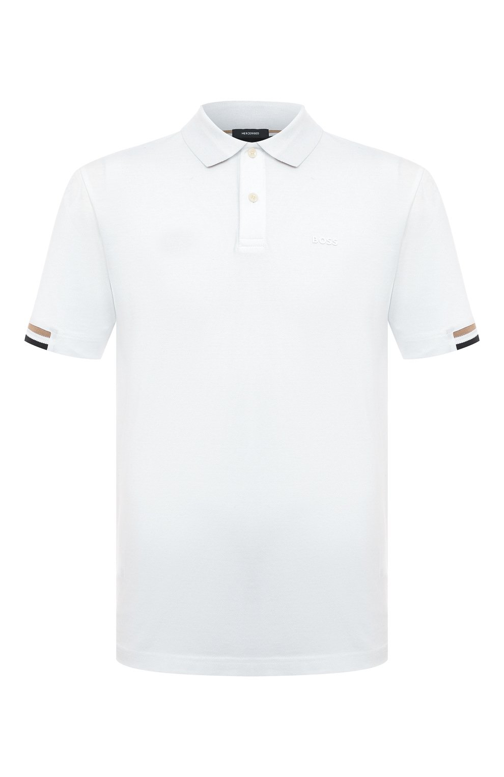 Хлопковое поло BOSS, арт. 50467113, фото 1