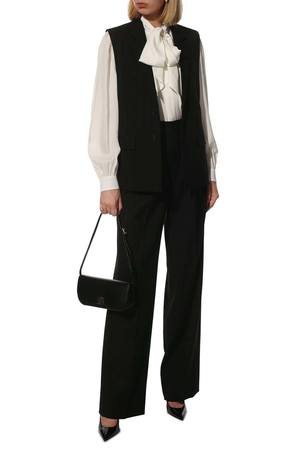 Шерстяной жилет SAINT LAURENT, арт. 679549/Y1E07, фото 2