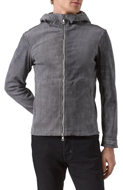 Замшевая куртка GIORGIO BRATO, арт. GU25S9005NAPSTM, фото 3