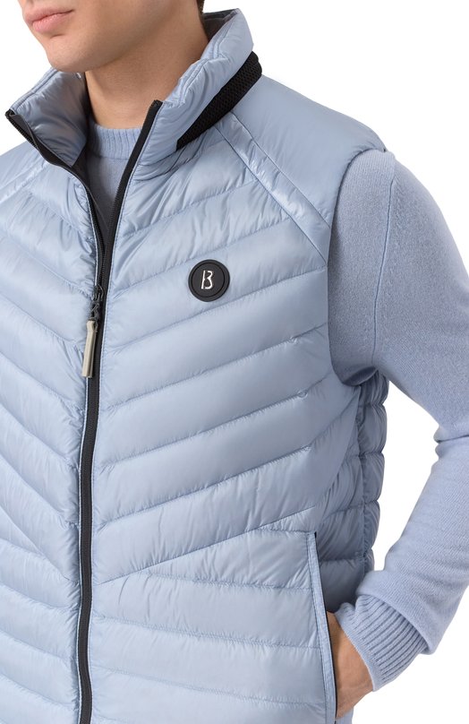 Пуховый жилет Bogner 38486855 Голубой  38486855 Фото 5