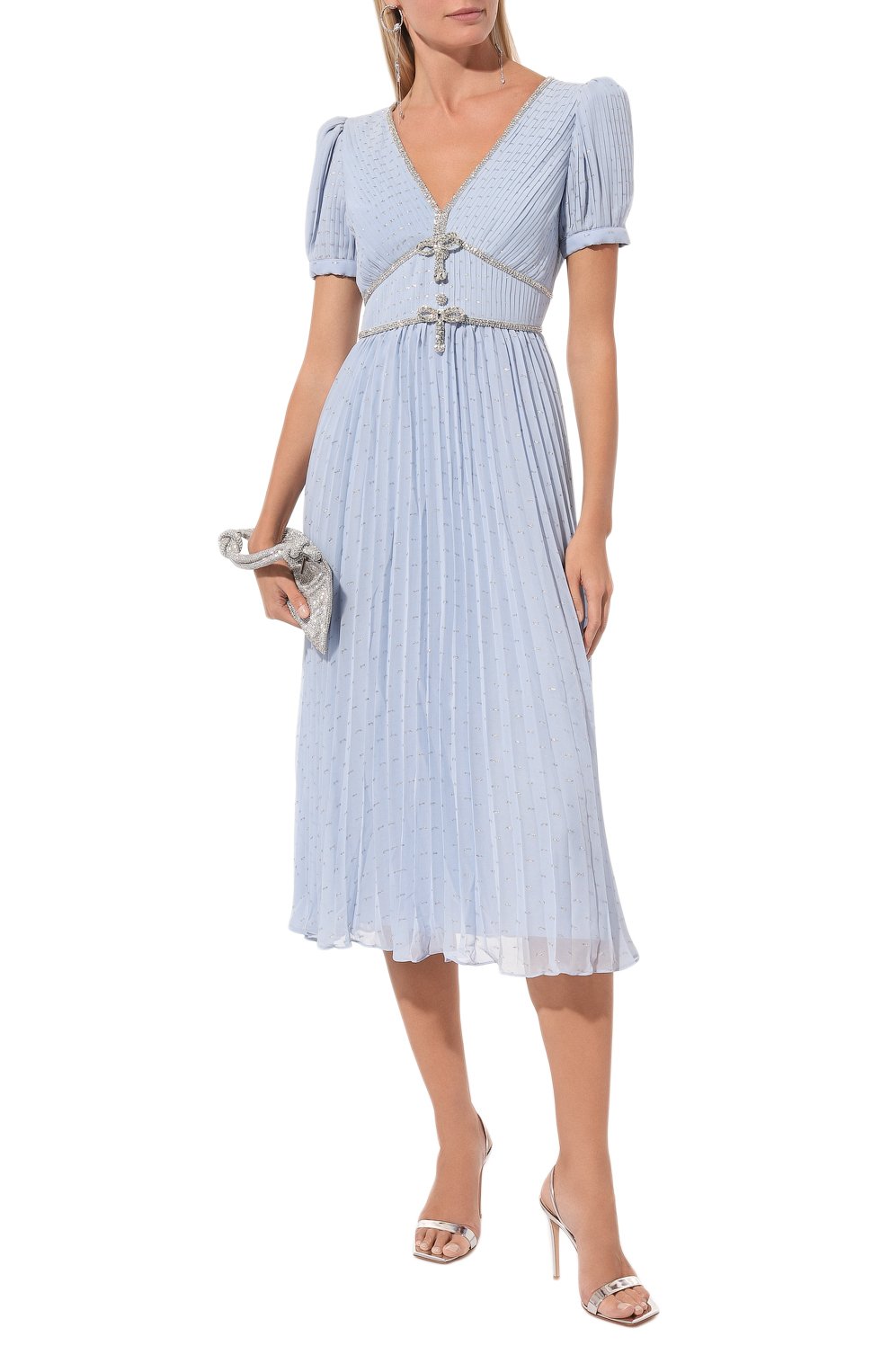 Платье SELF-PORTRAIT, арт. PF24-087M-BL, фото 2