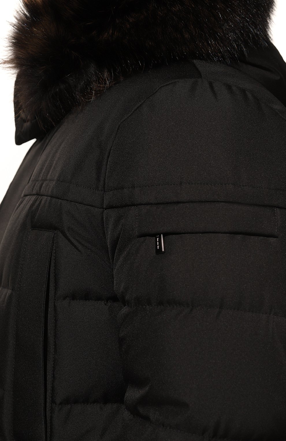 Пуховая парка с отделкой из меха енота fiesole-gfw MOORER, арт. FIES0LE-GFW, фото 5