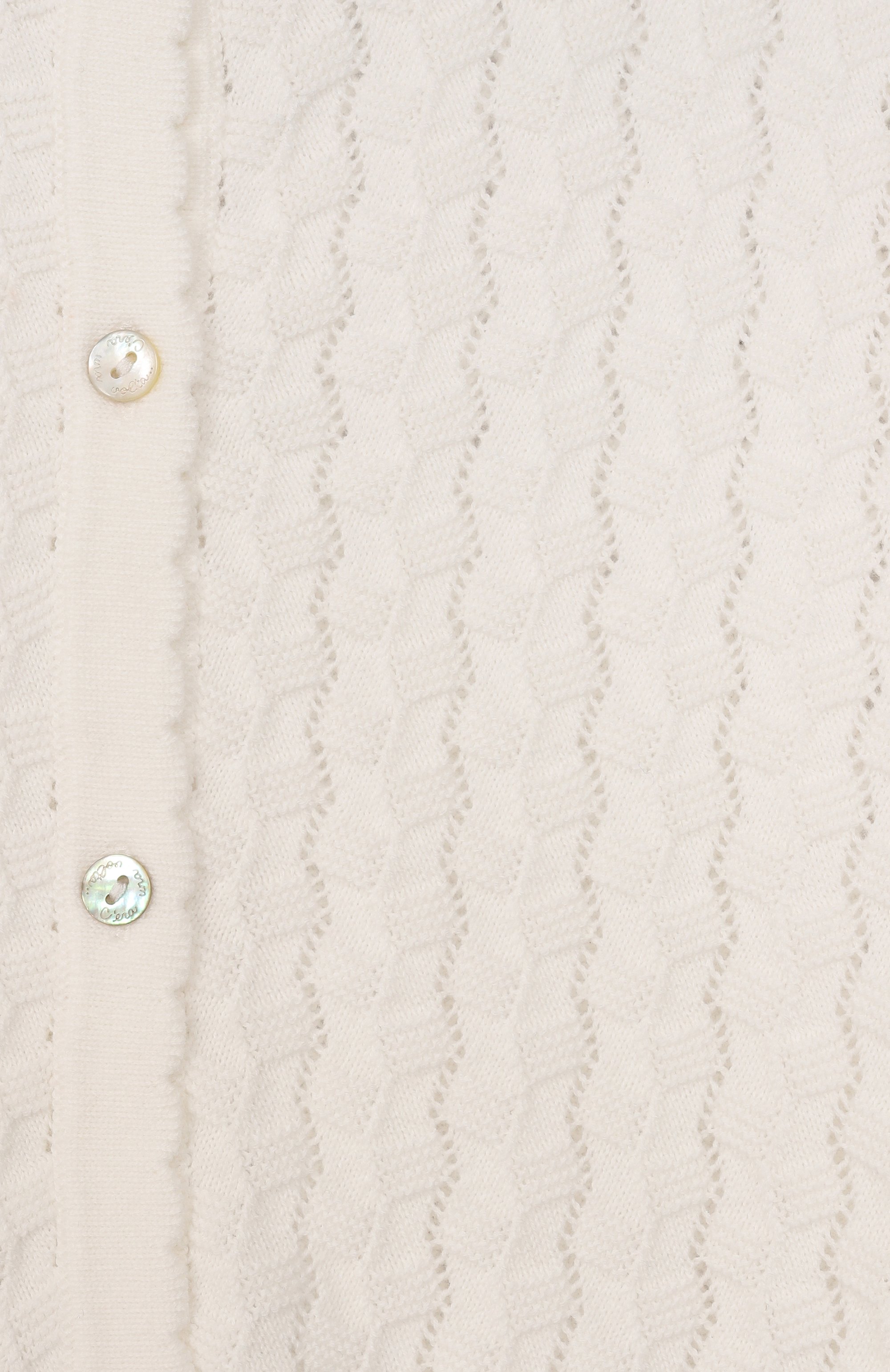 Хлопковый кардиган C`ERA UNA VOLTA, арт. SS26KN07610, фото 3