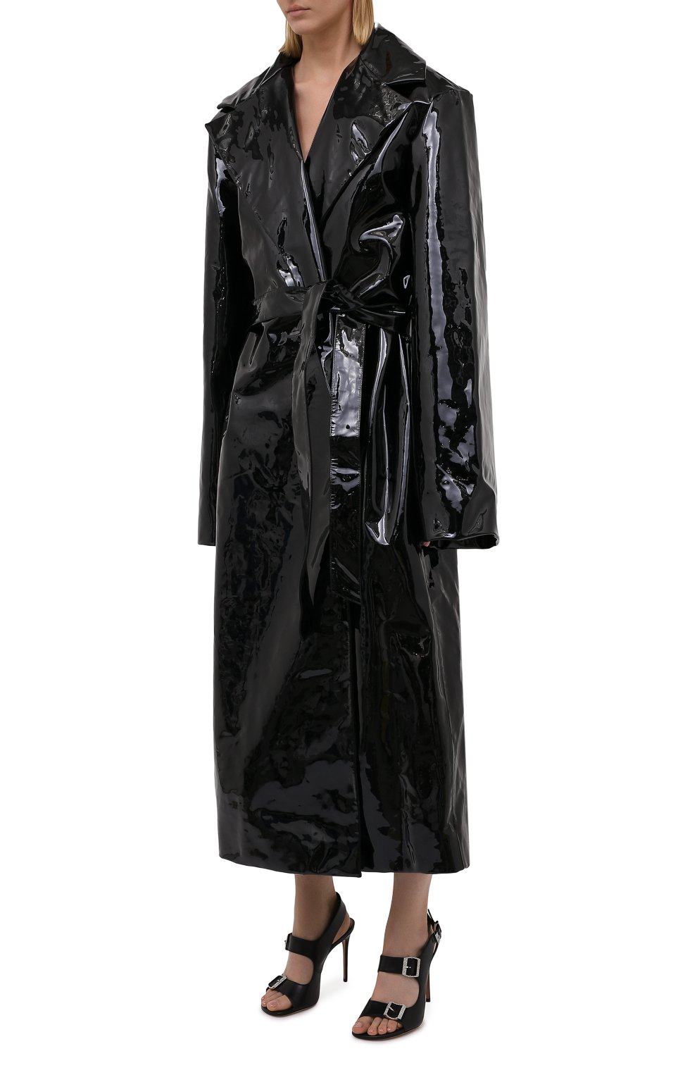 Кожаное пальто VETEMENTS, арт. UA52C0650BL 2402/W, фото 3