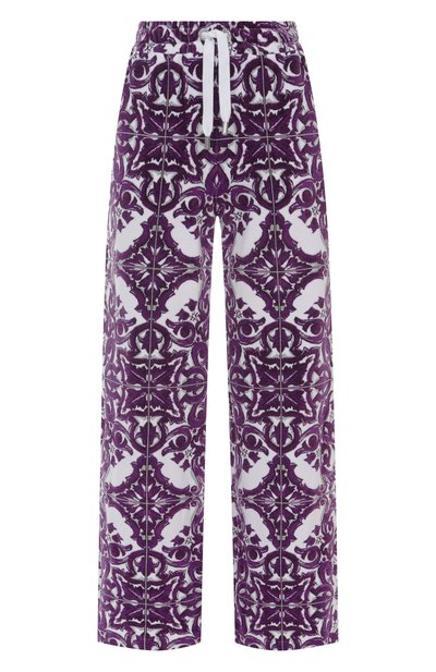 Женские хлопковые брюки DOLCE & GABBANA, арт. FTCYYT/HJMP9