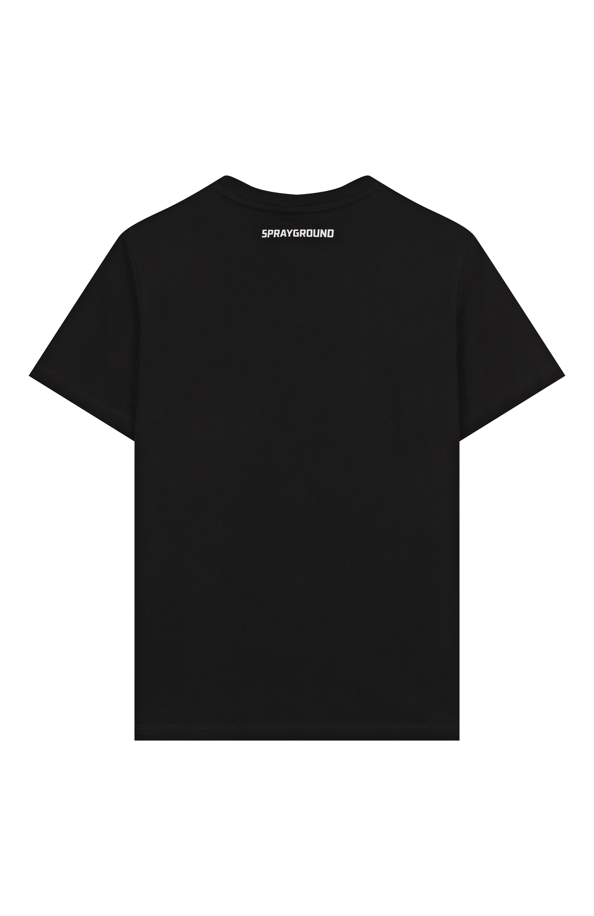 Хлопковая футболка SPRAYGROUND, арт. SPY1343BLK, фото 2