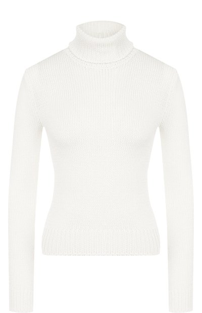 Однотонная вязаная водолазка из хлопка RALPH LAUREN, арт. 290705724, фото 1