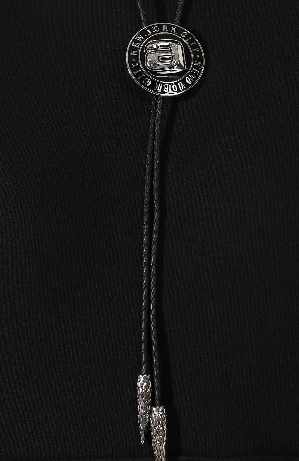 Хлопковый пуловер ALEXANDER WANG черного цвета по цене 57450 руб., арт. 1W491210X7, фото 5 Хлопковый пуловер ALEXANDER WANG, арт. 1W491210X7, фото 5