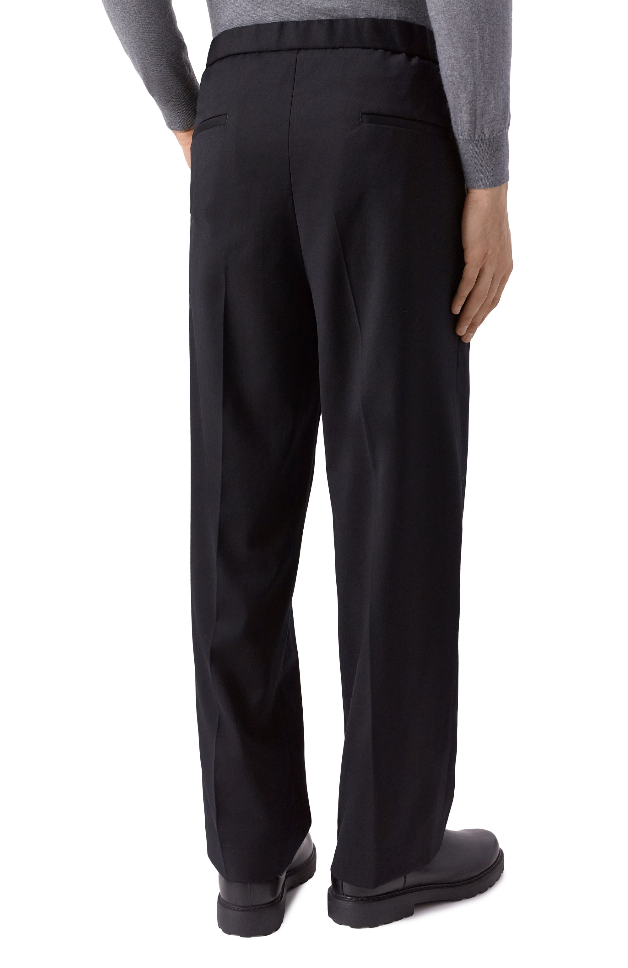 Брюки из шерсти и вискозы HEVO, арт. T0RRESGARRATA 160/I743, фото 4