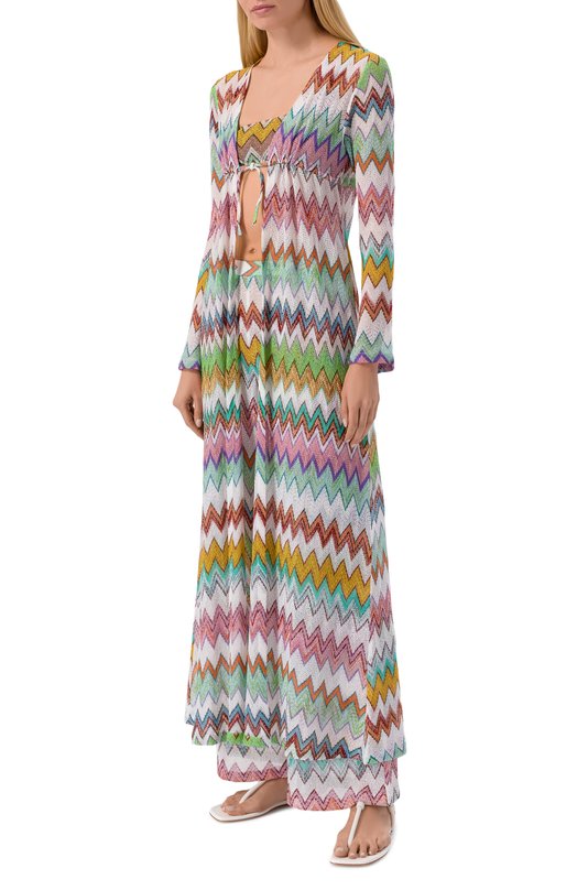 Кардиган из вискозы Missoni MS26SQ0S/BR014K Разноцветный  MS26SQ0S/BR014K Фото 3
