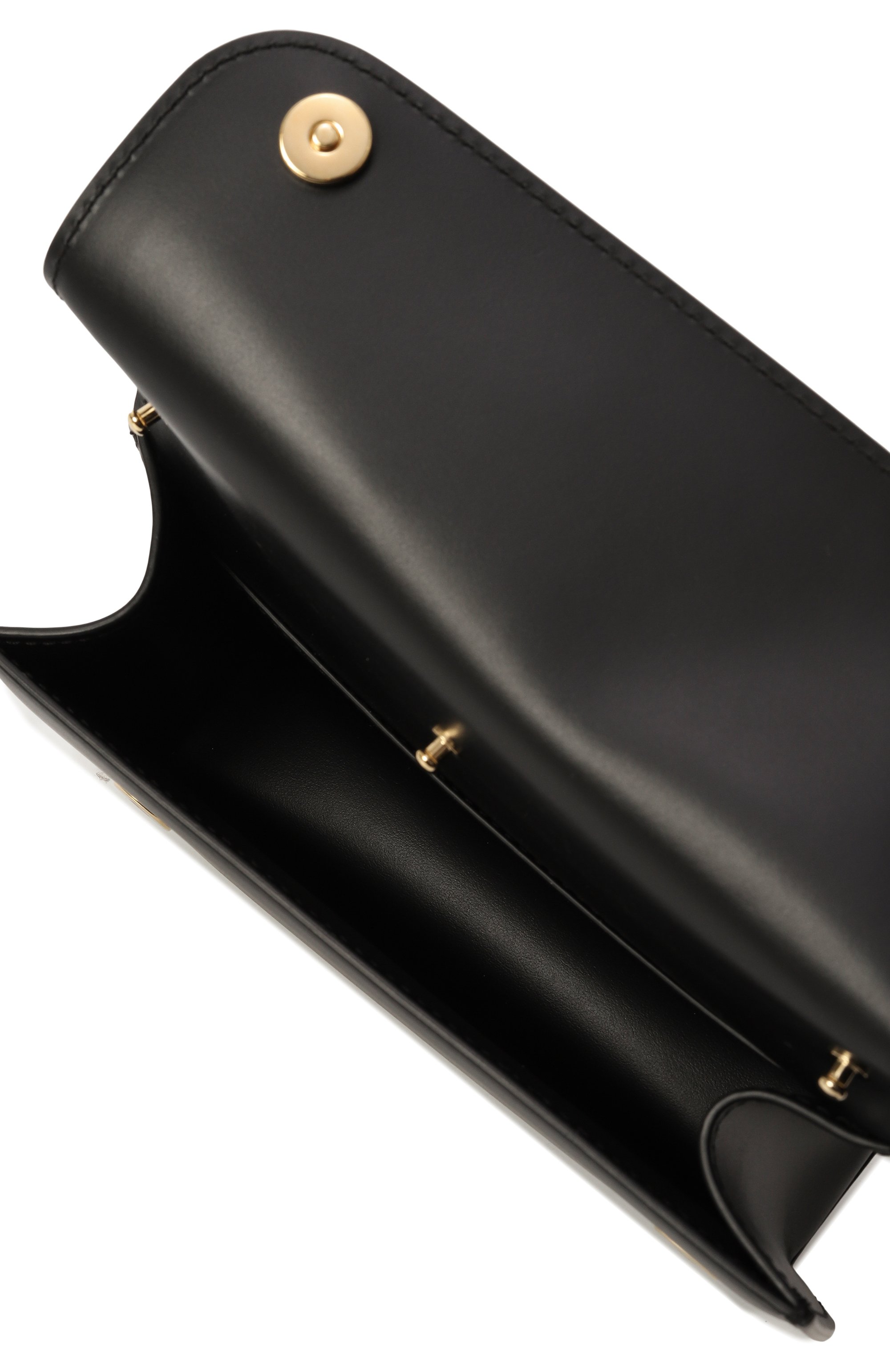 Сумка 3.5 DOLCE & GABBANA черного цвета по цене 179500 руб., арт. BB9603_BI9603_BE9603/AW576_1, фото 5 Сумка 3.5 DOLCE & GABBANA, арт. BB9603_BI9603_BE9603/AW576_1, фото 5