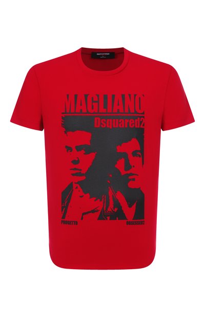 Мужская хлопковая футболка DSQUARED2, арт. S71GD1569/D20035