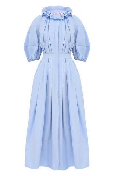 Хлопковое платье ALEXANDER MCQUEEN, арт. 663853/QAAAY, фото 1
