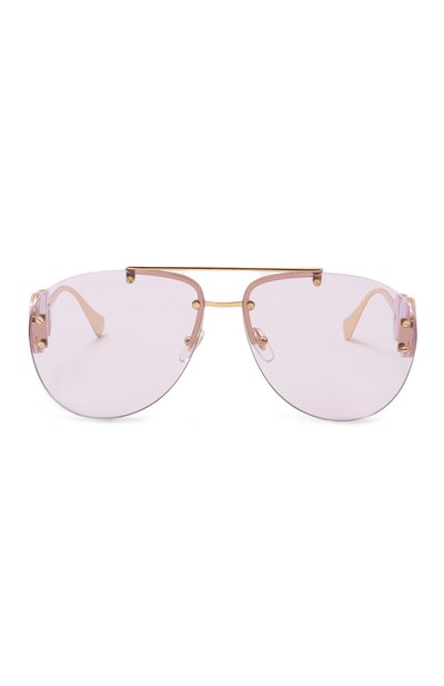 Солнцезащитные очки VERSACE сиреневого цвета по цене 37450 руб., арт. 2250-14871A, фото 3 Солнцезащитные очки VERSACE, арт. 2250-14871A, фото 3