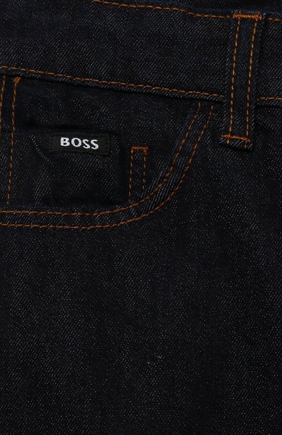 Джинсы BOSS темно-синего цвета по цене 13450 руб., арт. J51150, фото 3 Джинсы BOSS, арт. J51150, фото 3