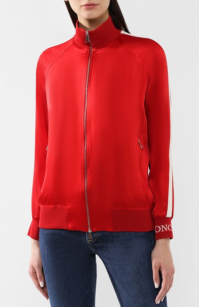 Кардиган MONCLER красного цвета по цене 69950 руб., арт. E1-093-57603-00-C0006, фото 3 Кардиган MONCLER, арт. E1-093-57603-00-C0006, фото 3