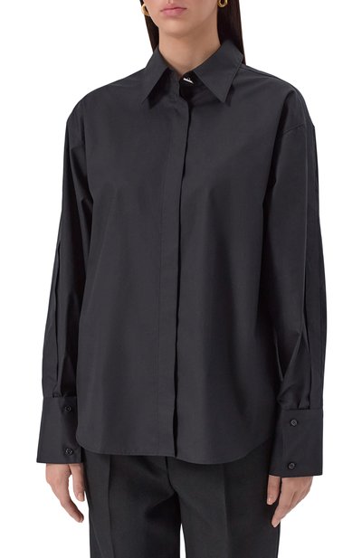 Хлопковая рубашка BOSS, арт. 50548455, фото 3