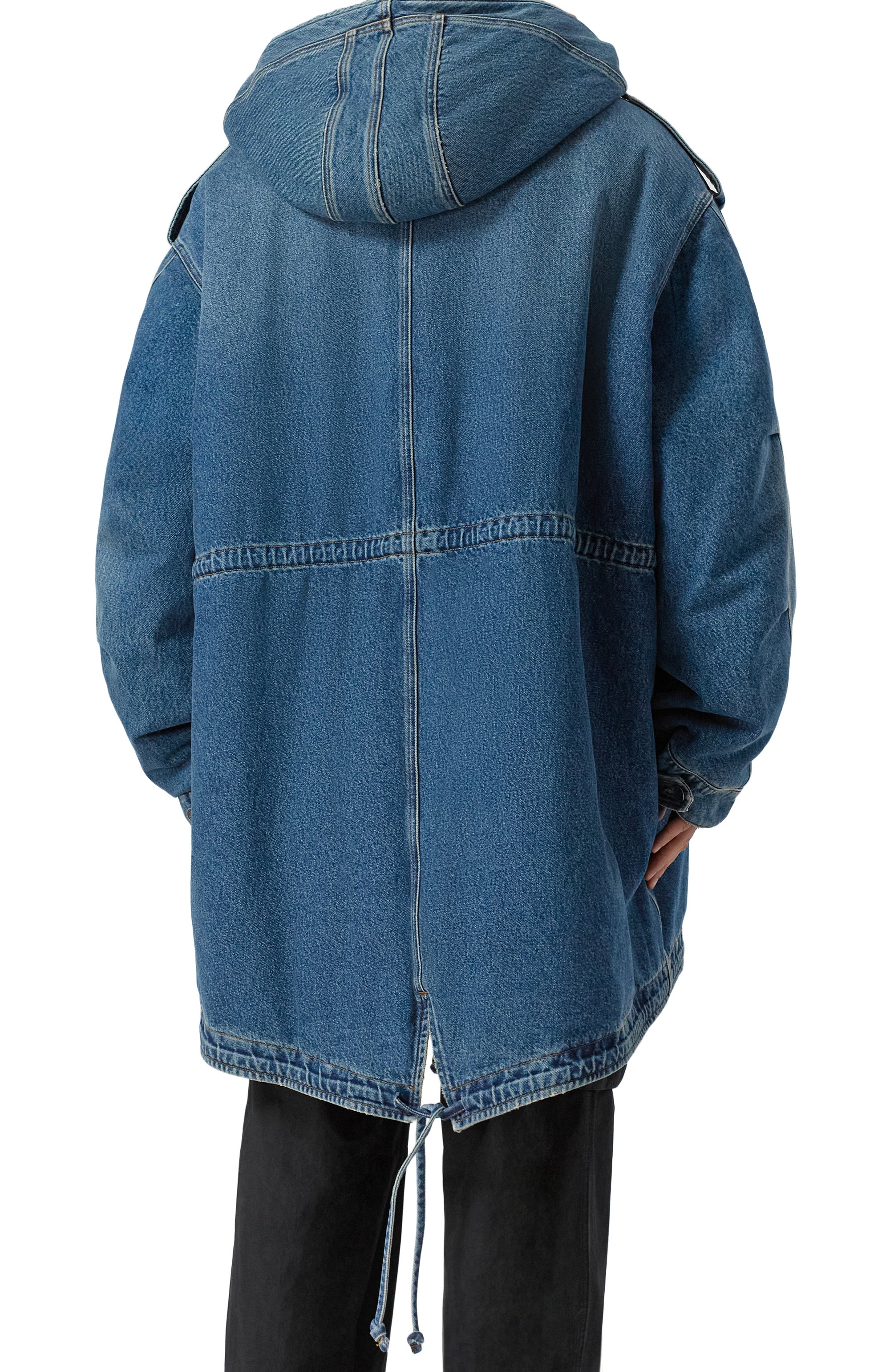 Джинсовая парка DOLCE & GABBANA, арт. G055YD/G8NZ2, фото 4