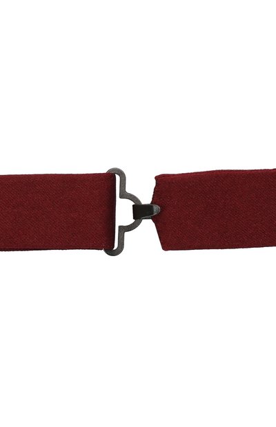 Шелковый галстук-бабочка ZEGNA бордового цвета по цене 13950 руб., арт. Z8D60/4SE, фото 3 Шелковый галстук-бабочка ZEGNA, арт. Z8D60/4SE, фото 3