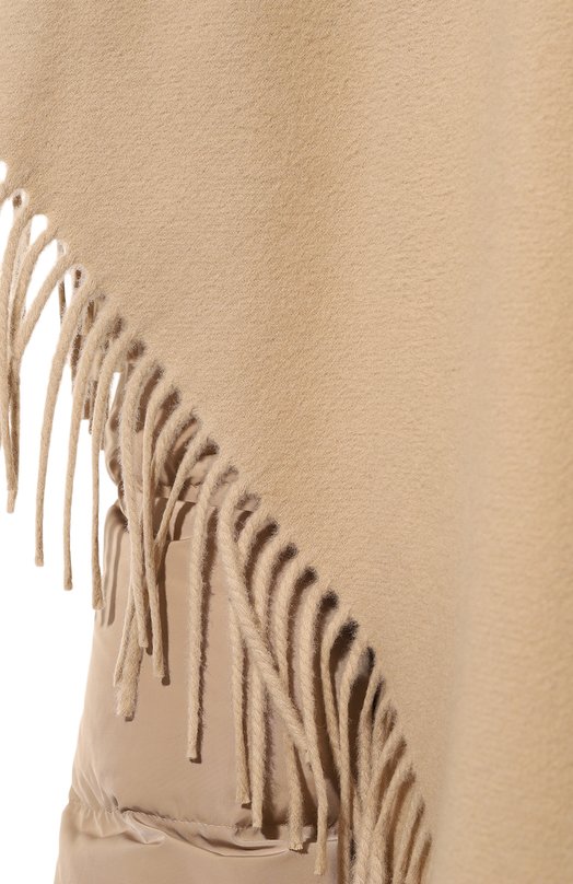 Шерстяное пальто GOEN.J Бежевый, фото 5