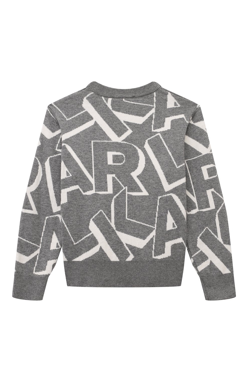 Пуловер из хлопка и шерсти KARL LAGERFELD KIDS, арт. Z30250, фото 2