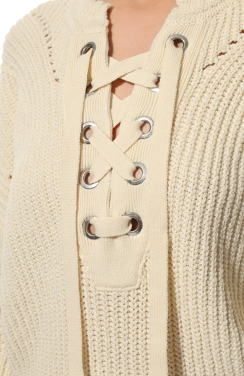 Свитер из хлопка и шерсти ISABEL MARANT, арт. PU0683-22P042I/LALEY, фото 5