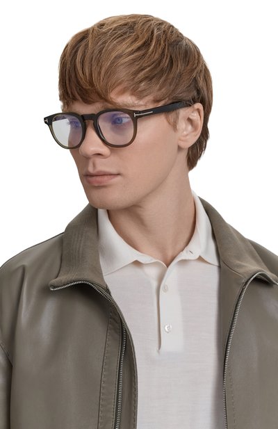 Оправа TOM FORD зеленого цвета по цене 46350 руб., арт. TF5629-B 096, фото 2 Оправа TOM FORD, арт. TF5629-B 096, фото 2