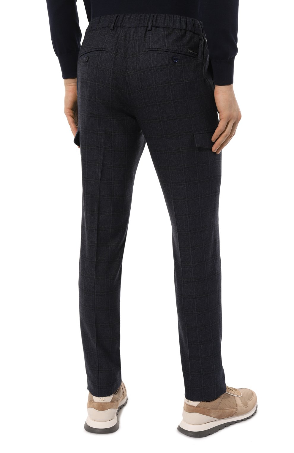 Шерстяные брюки-карго STEFANO RICCI, арт. M1T2400301/W0013M, фото 4