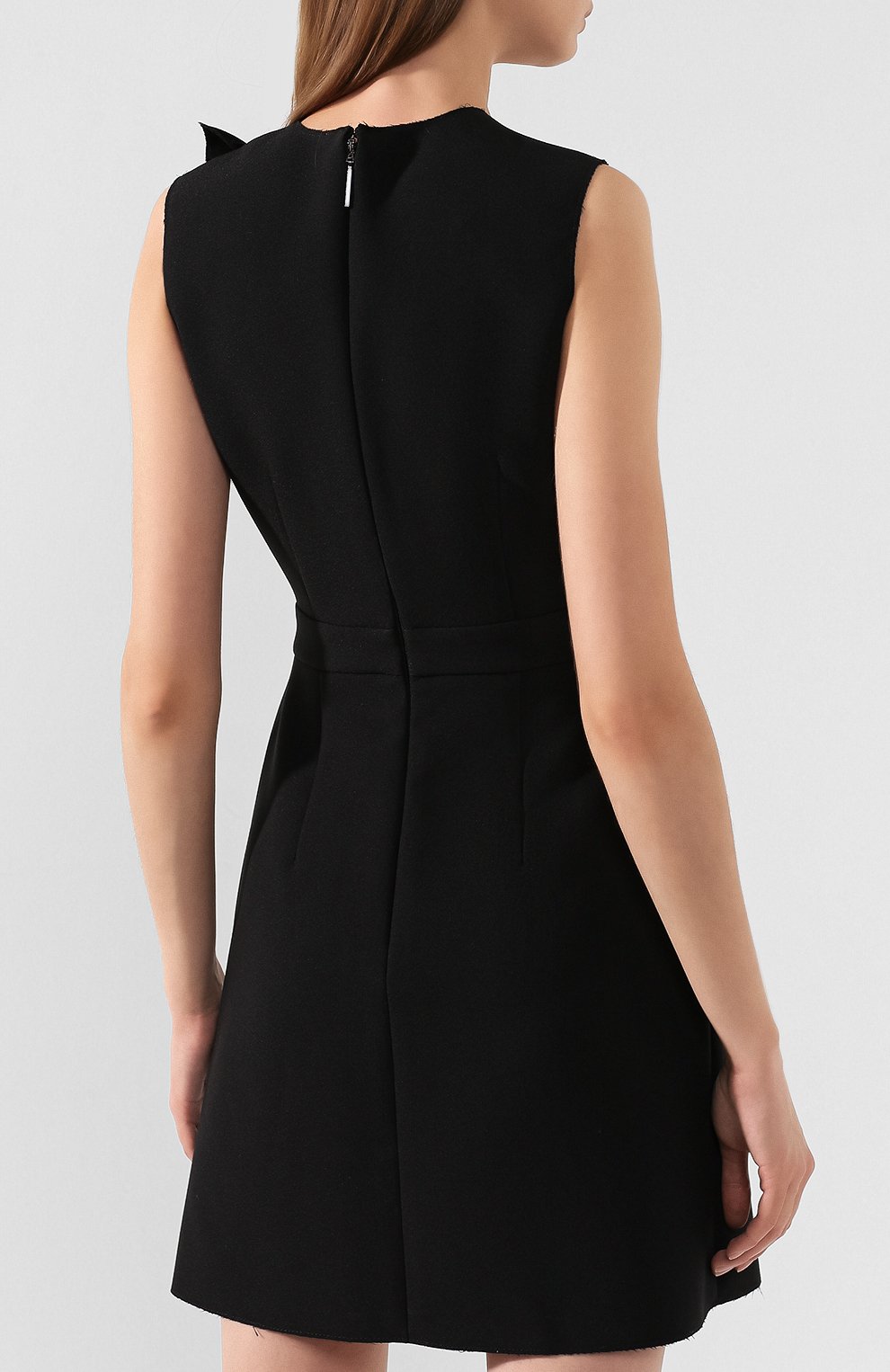 Мини-платье MSGM черного цвета по цене 46050 руб., арт. 2741MDA32A 195600, фото 4 Мини-платье MSGM, арт. 2741MDA32A 195600, фото 4