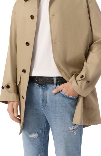 Мужской кожаный ремень BOTTEGA VENETA, арт. 173784/V47W0