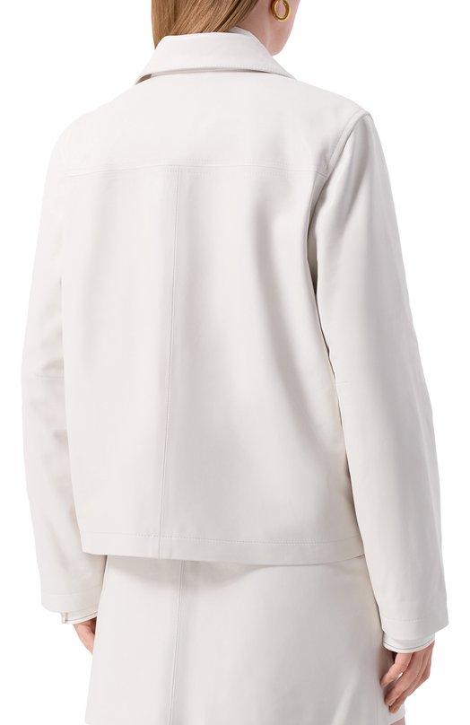 Кожаная куртка Noble&Brulee NB2/020925/1 Белый  NB2/020925/1 Фото 4