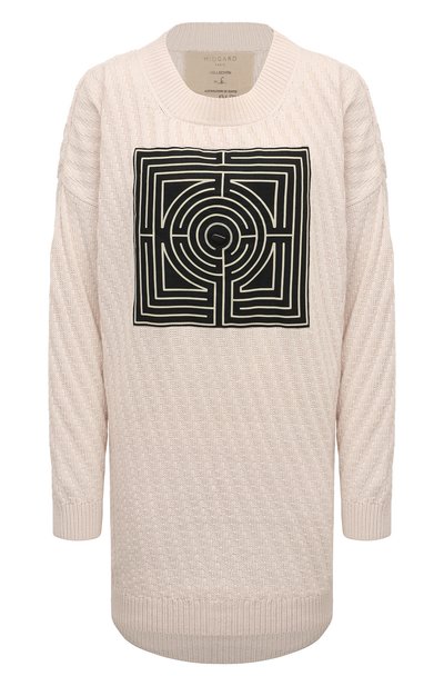 Женский свитер из шерсти и кашемира MIDGARD PARIS, арт. FK1-SW2902-WH