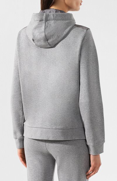 Хлопковый кардиган с капюшоном MONCLER, арт. D2-093-84521-00-809BE, фото 4