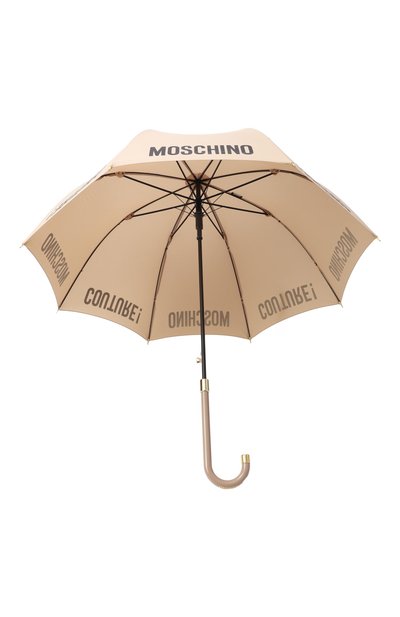 Зонт-трость MOSCHINO бежевого цвета по цене 8940 руб., арт. 8982-63AUT0D, фото 2 Зонт-трость MOSCHINO, арт. 8982-63AUT0D, фото 2