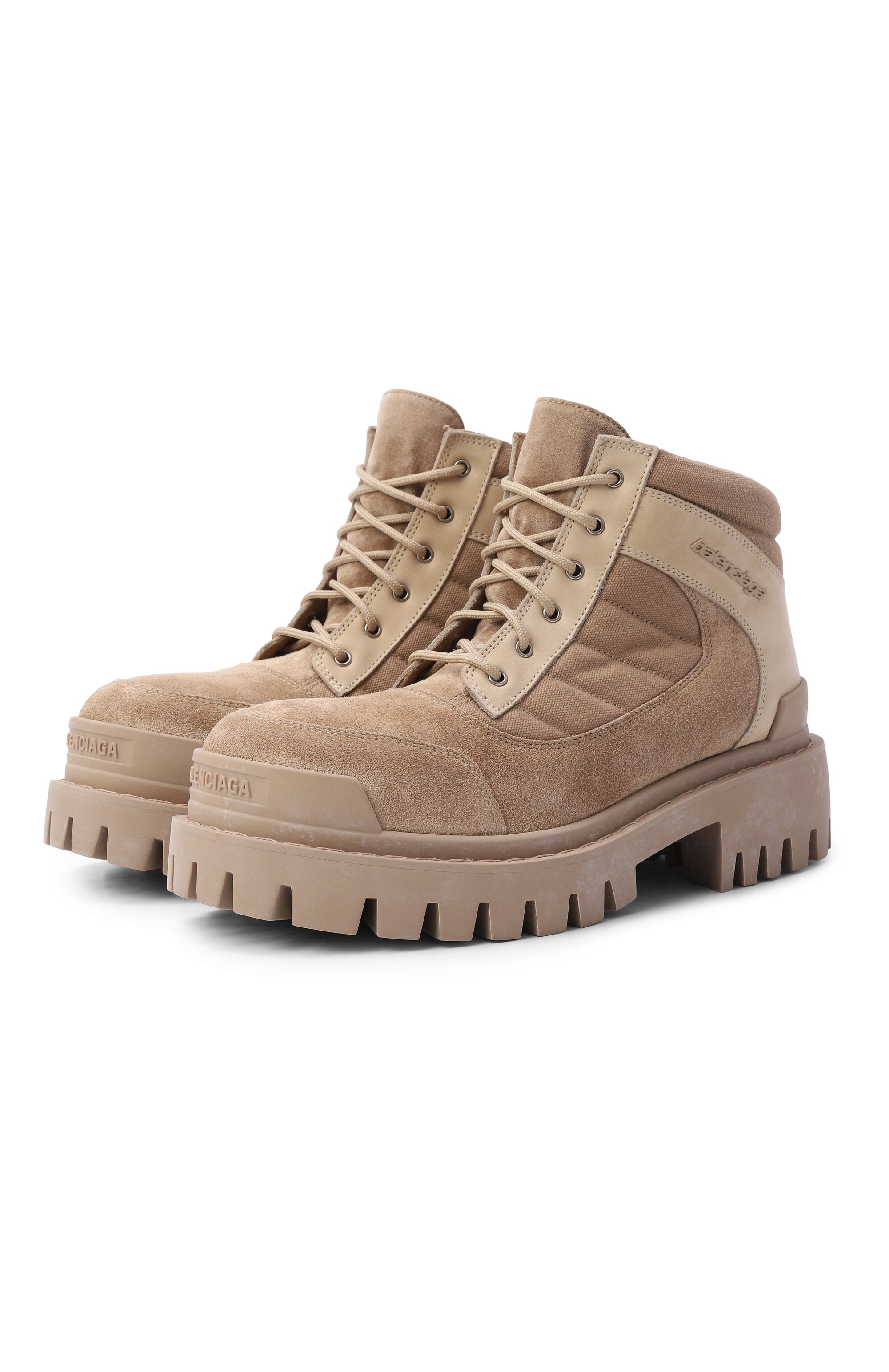Комбинированные ботинки combat strike BALENCIAGA, арт. 867709/WCB45, фото 1