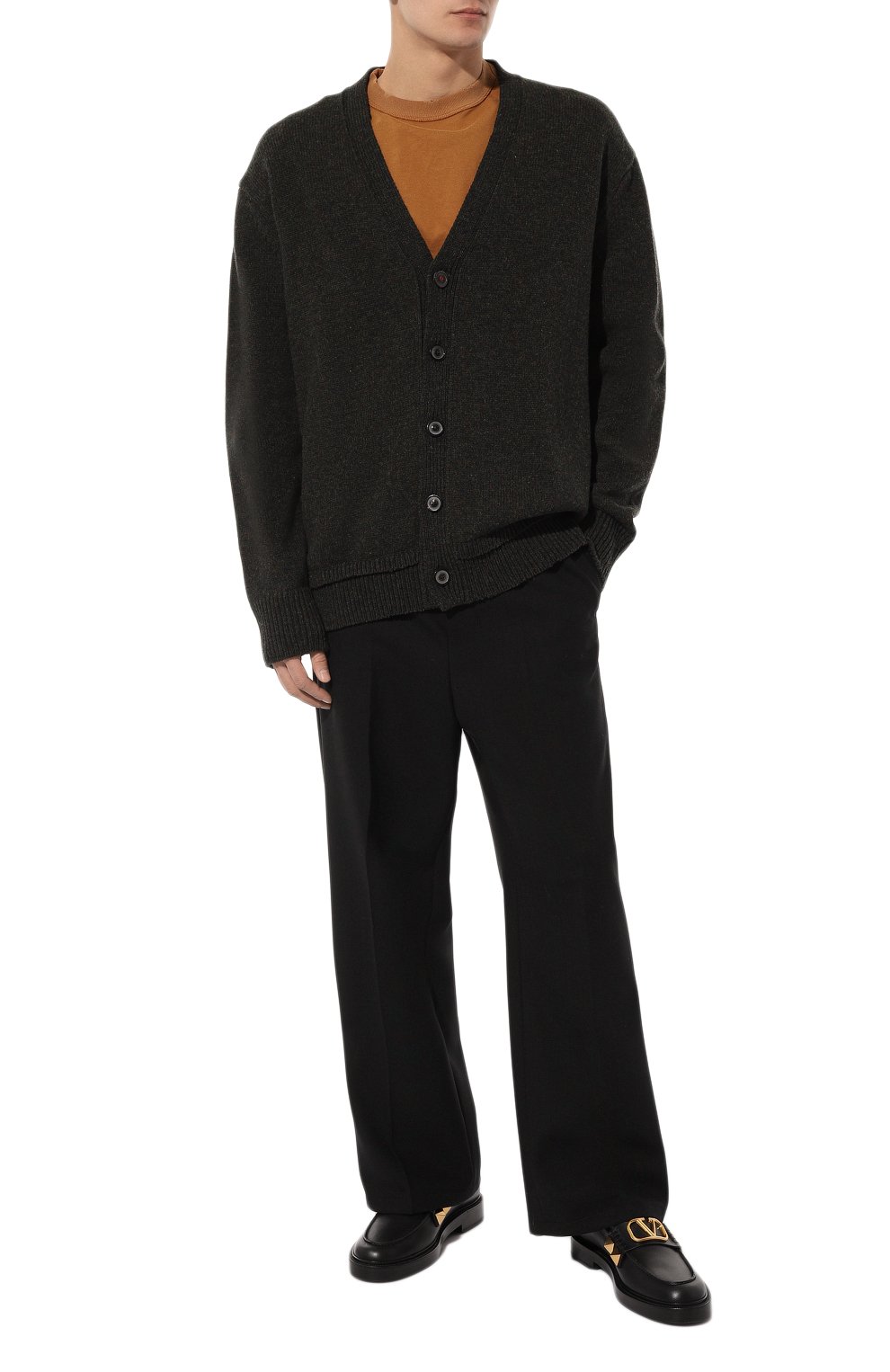 Кардиган из шерсти и льна MAISON MARGIELA, арт. SI1GP0003/S18064, фото 2