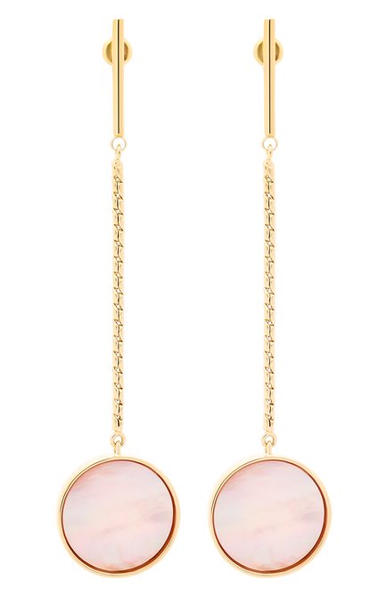 Женские серьги CRYSTALLINE JEWELLERY розового цвета, арт. 394A | Фото 1 (Нос: Не проставлено; Региональные ограничения белый список (Axapta Mercury): Не проставлено)