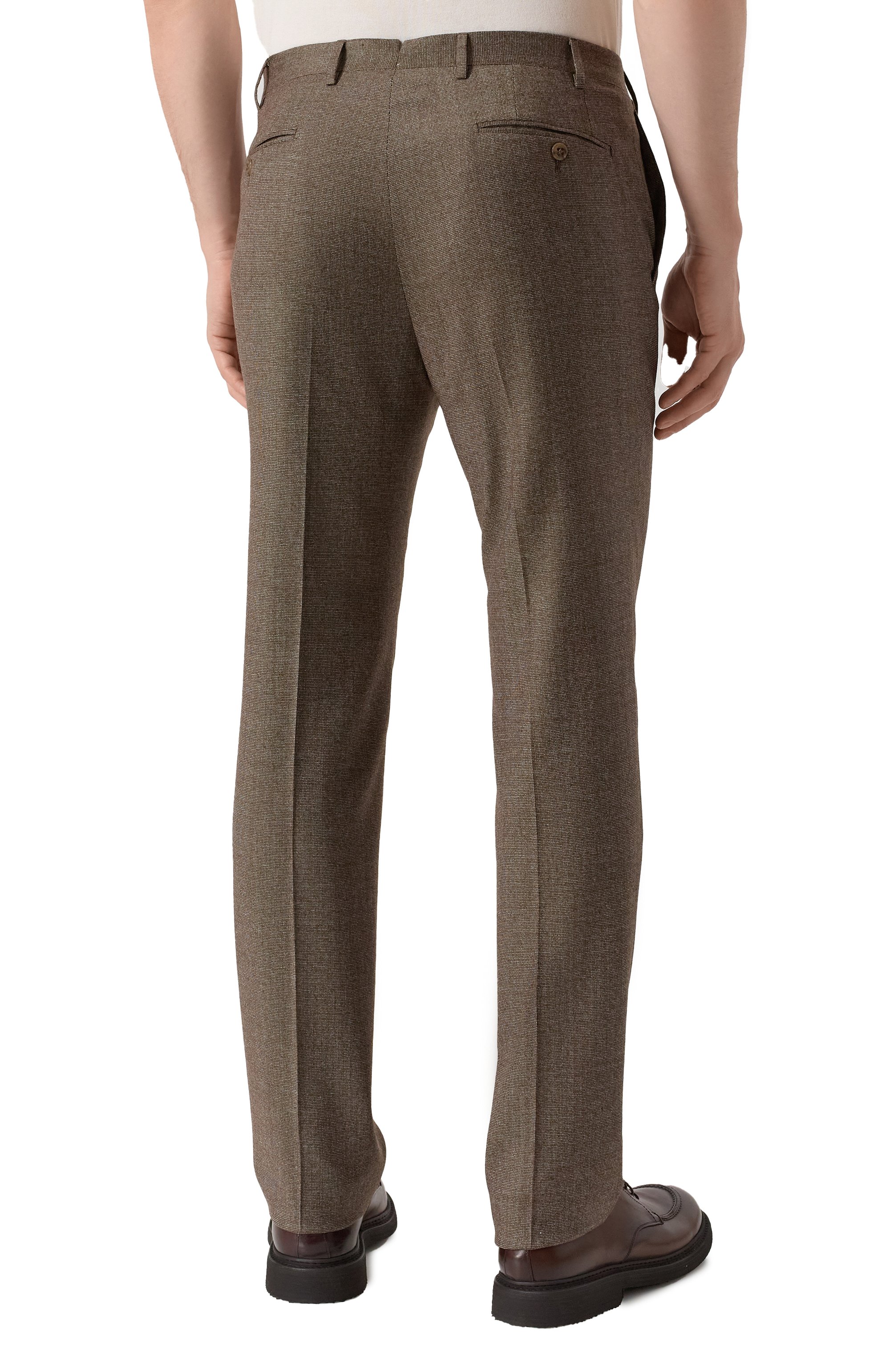 Шерстяные брюки CORNELIANI, арт. 265B01-2617591, фото 4