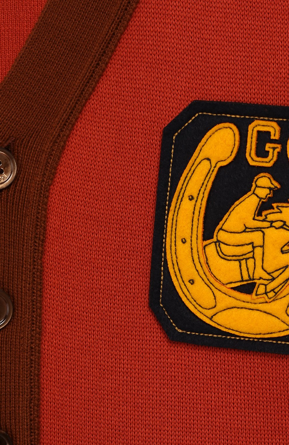 Хлопковый кардиган GUCCI, арт. 590277/XKA2Z, фото 3