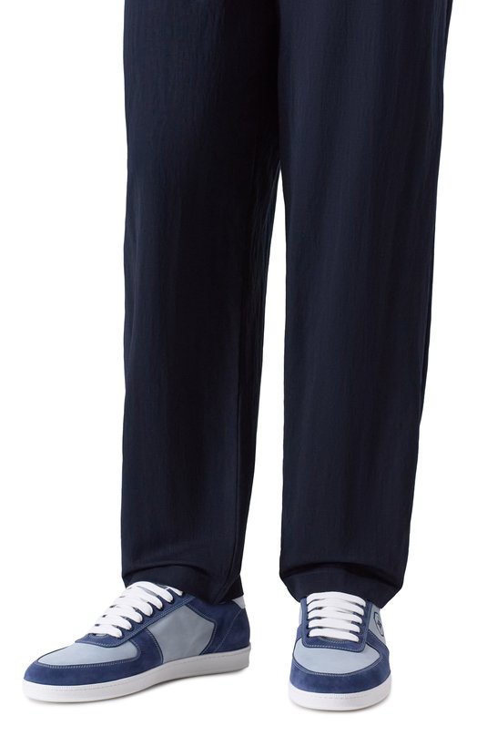 Кожаные кеды Artioli 0T031/SU Голубой  0T031/SU Фото 3