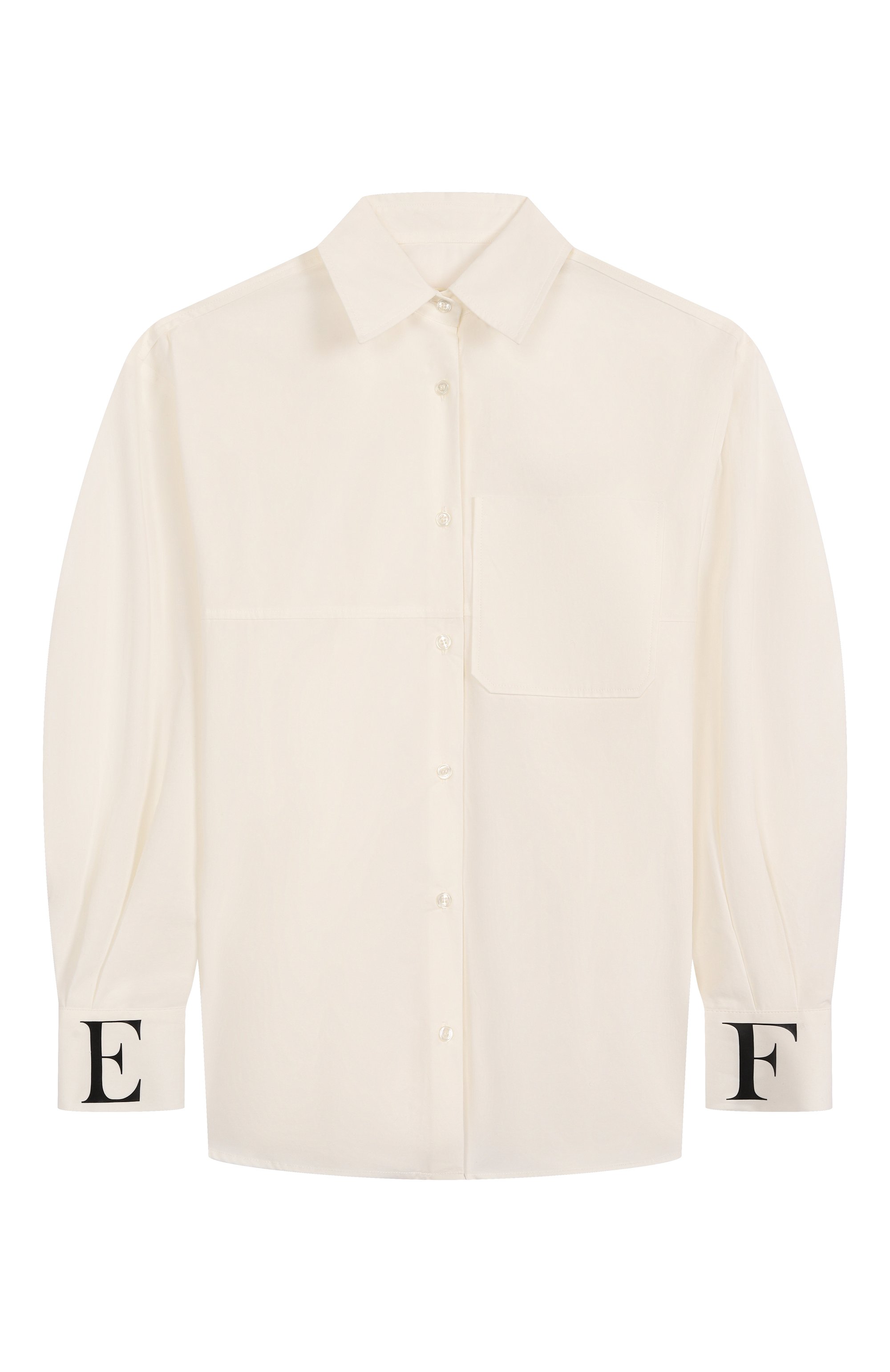 Хлопковая рубашка ELISABETTA FRANCHI LA MIA BAMBINA, арт. EFCA2700/CA235/10-12+, фото 1