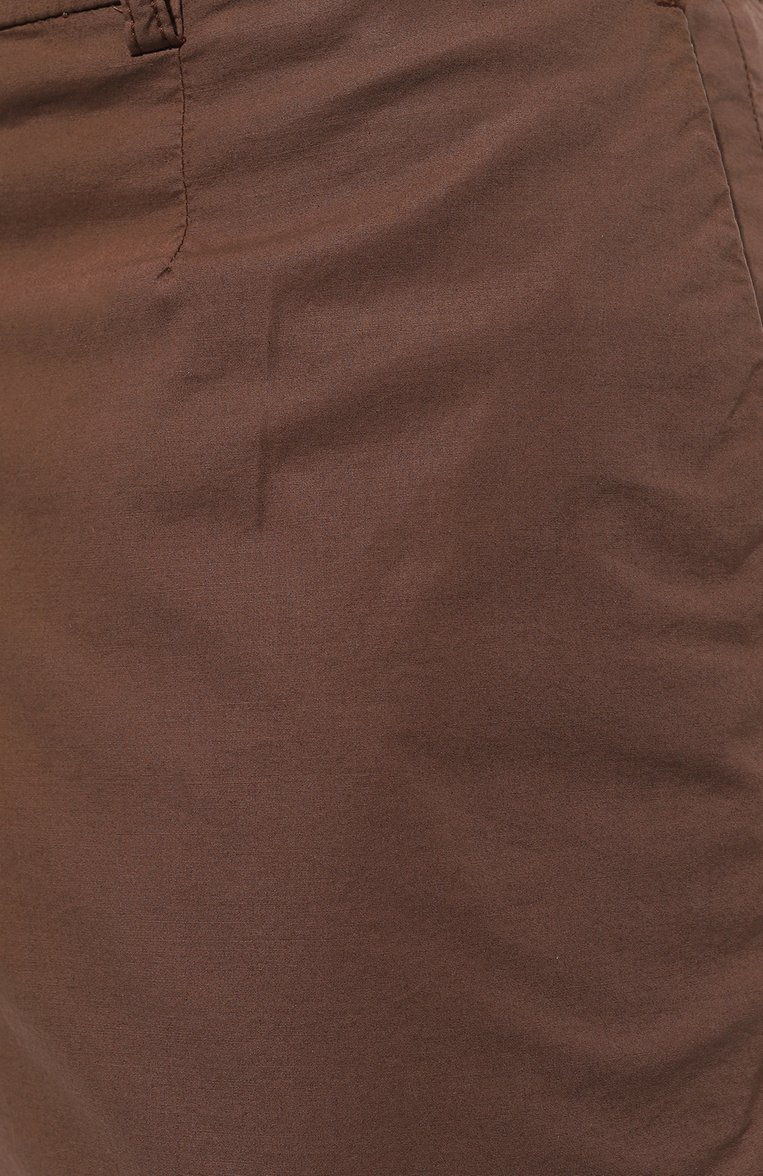 Мужские брюки ANDREA CAMPAGNA коричневого цвета, арт. GL0BE GD | Фото 5 (Силуэт М (брюки): Чиносы; Длина (брюки, джинсы): Стандартные; Случай: Повседневный; Материал сплава: Проставлено; Материал внешний: Хлопок, Лиоцелл, Растительное волокно; Драгоценные камни: Проставлено; Стили: Кэжуэл)