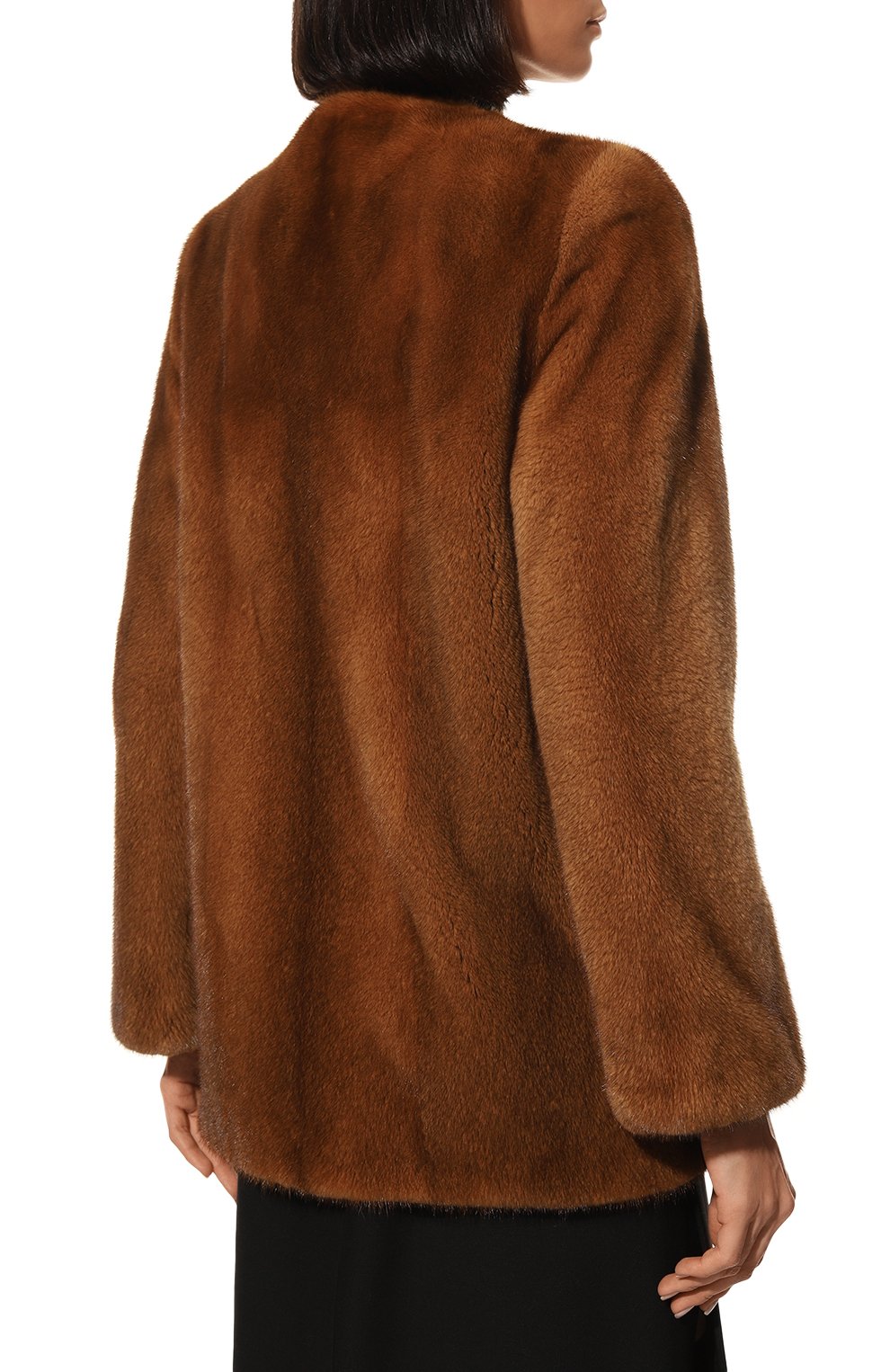 Шуба из меха норки GIULIA GURMAN, арт. J02214078, фото 4