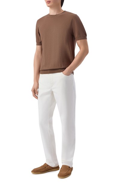 Джемпер из хлопка и шелка CORNELIANI, арт. 27M518/2725144, фото 2