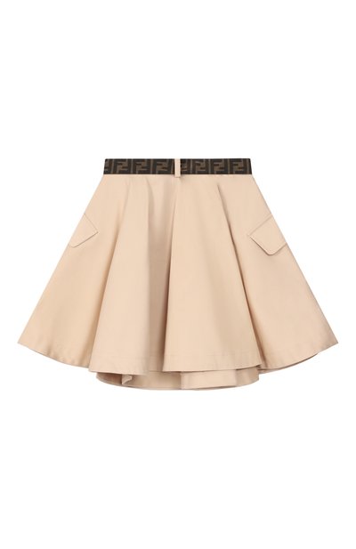 Хлопковая юбка FENDI, арт. JFE196/AS5Y/8A-12+