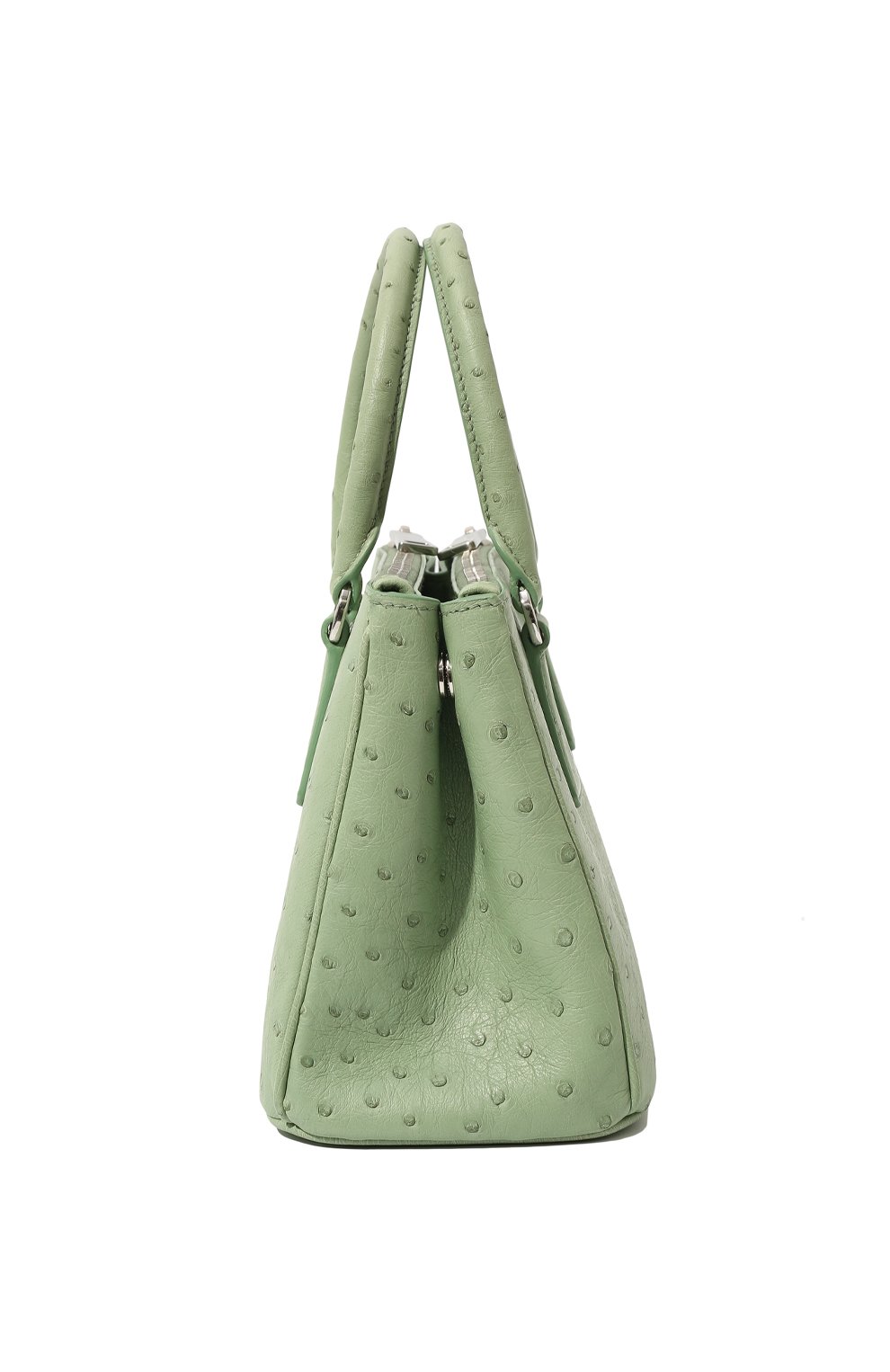 Сумка из кожи страуса PRADA, арт. 1BA896-130-F0229-N2Y, фото 4